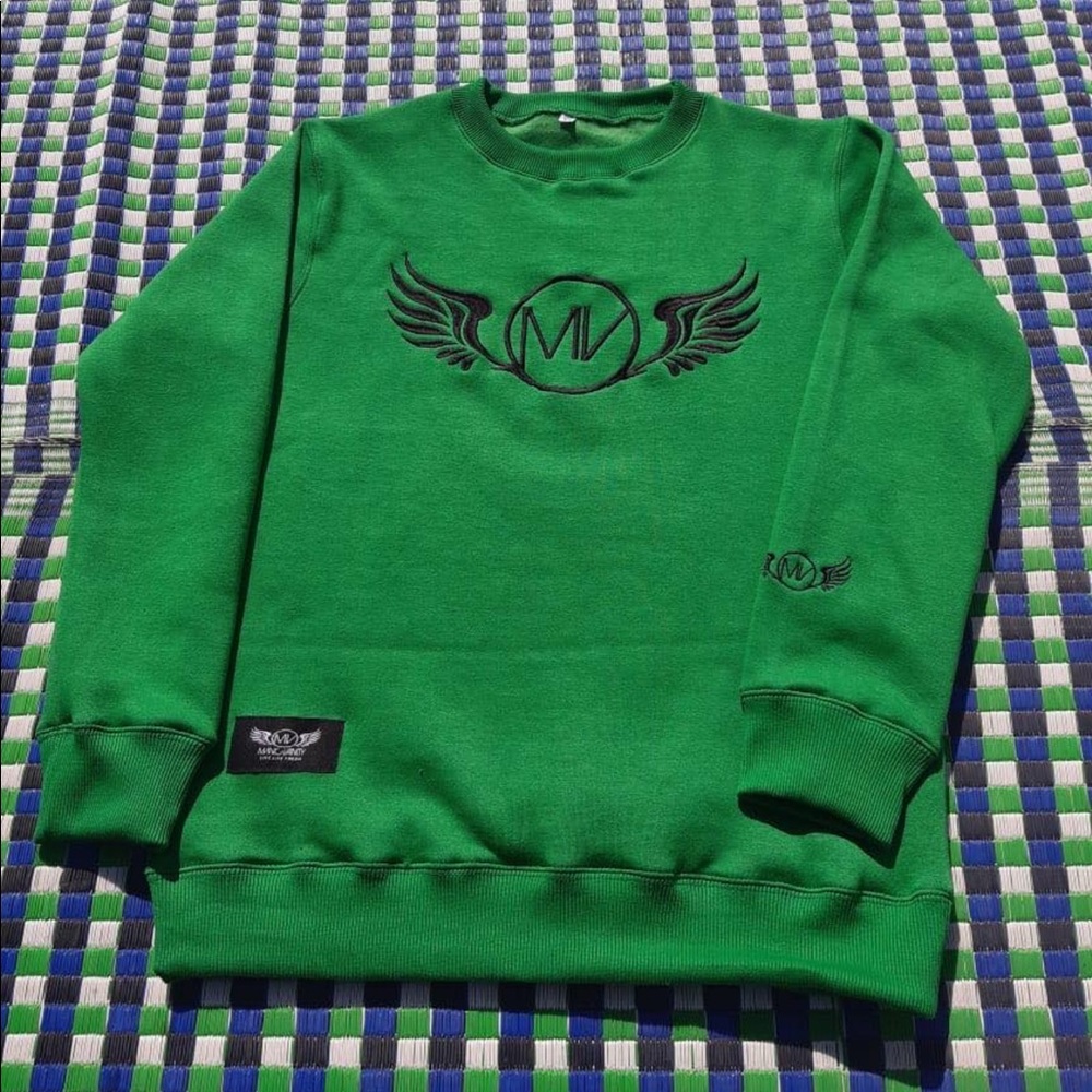 Logo crew neck